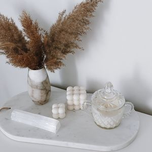 NEW 100% SOY WAX Large cube candle